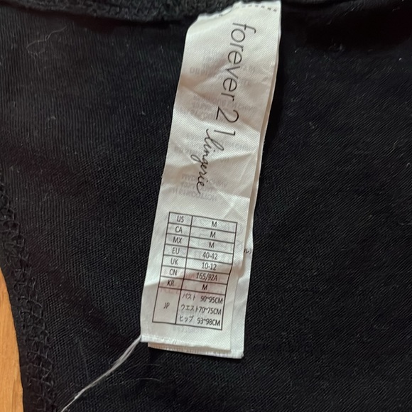 Black Forever 21 Meow Racerback Tank - Picture 2 of 5